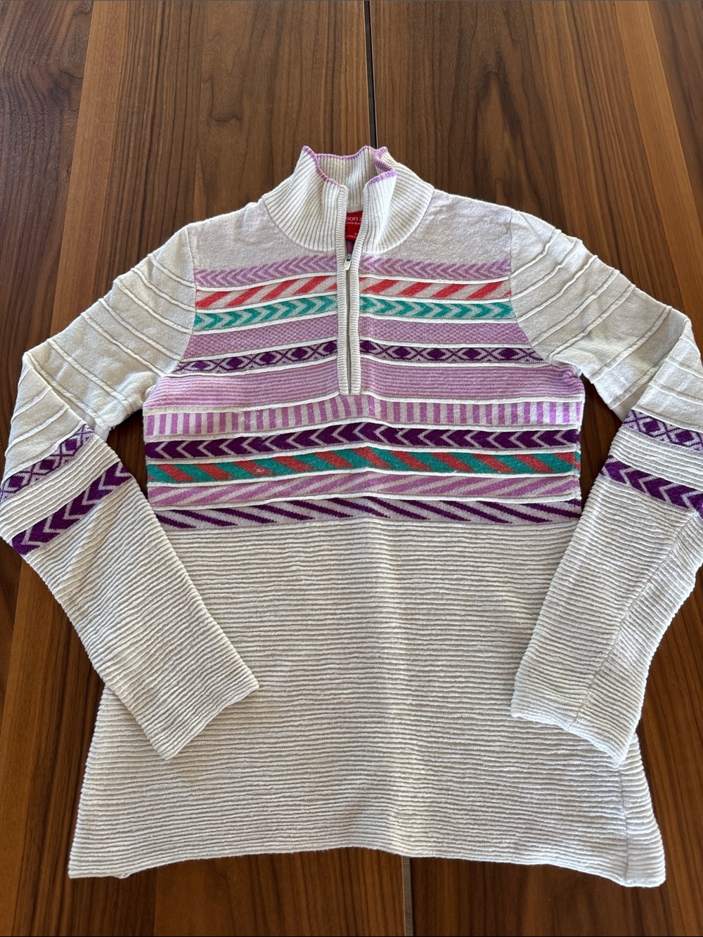 Krimson Klover merino wool ski sweater size small